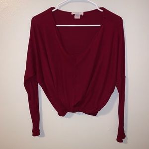 Cute cropped sweater!!